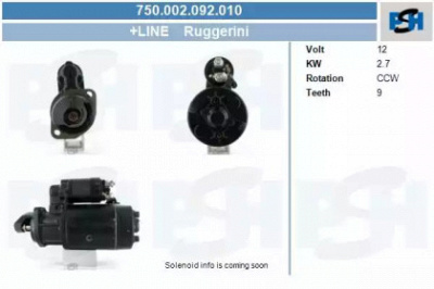 CV PSH 750002092010 -  Стартер